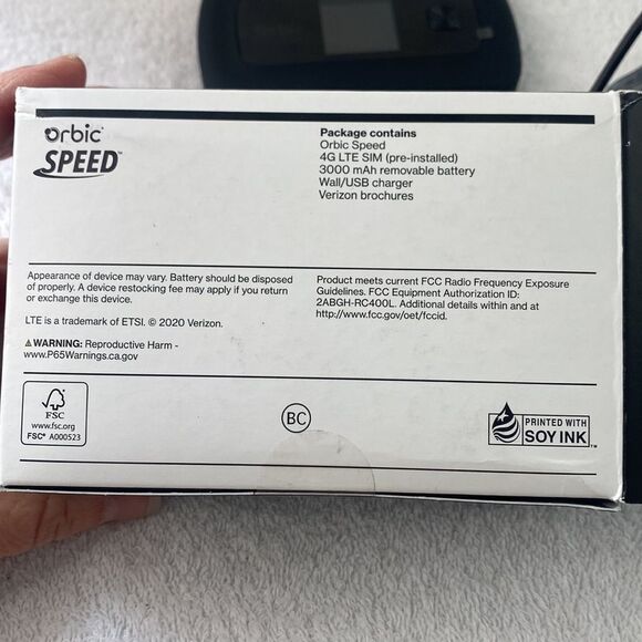 Orbic Verizon Mobile Hot Spot‎ - Picture 7 of 8